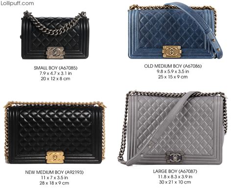 chanel boy pouch price|chanel bag sizes and prices.